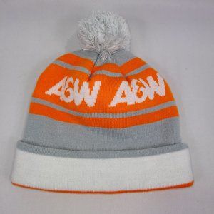 A&W Restaurant Toque Knit Winter Hat Fast Food